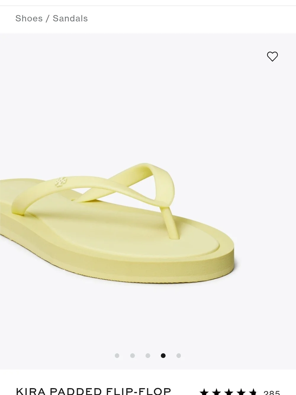 Tory Burch Kira Flip Flops Thong Sandals